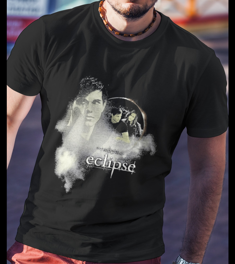 Timothee Chalamet The Twilight Saga Eclipse Crescent Moon T-Shirt