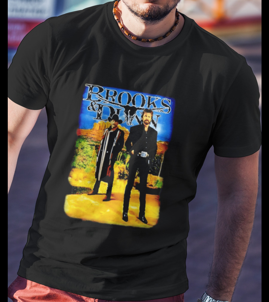 Brooks And Dunn Western Style Desert T-Shirt