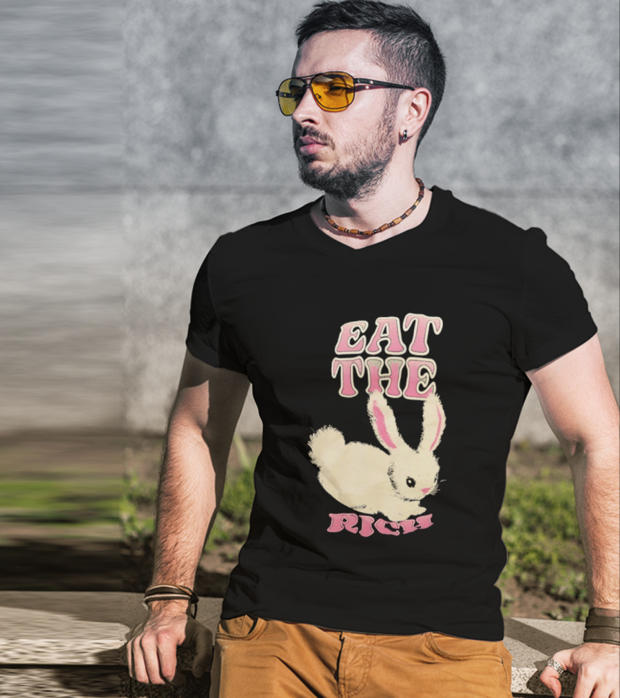 Eat The Rich Bunny T-Shirt