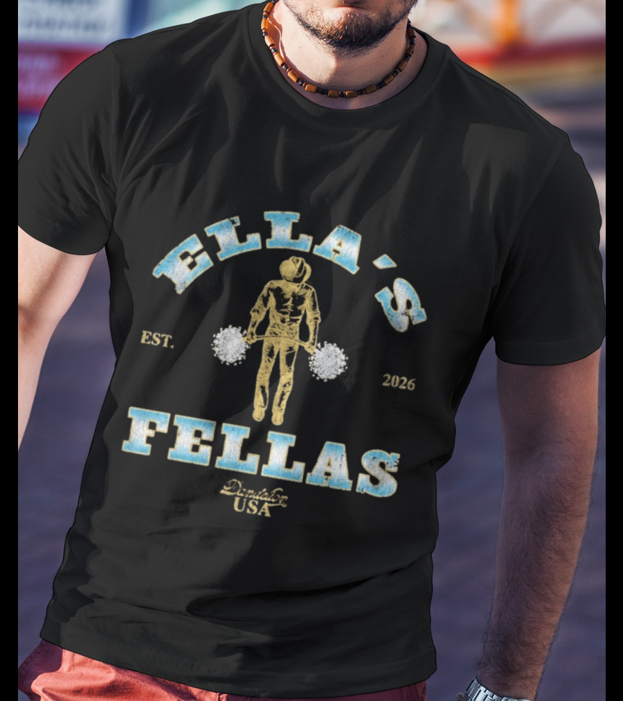 ELLA'S FELLAS EST. 2026 Drumlin USA T-Shirt