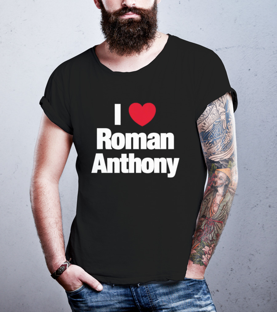 I Heart Roman Anthony Boston Red Sox T-Shirt