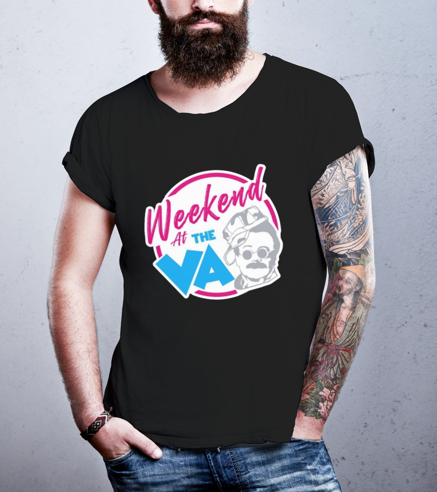 Weekend At The VA Iconic Silhouette Throwback T-Shirt