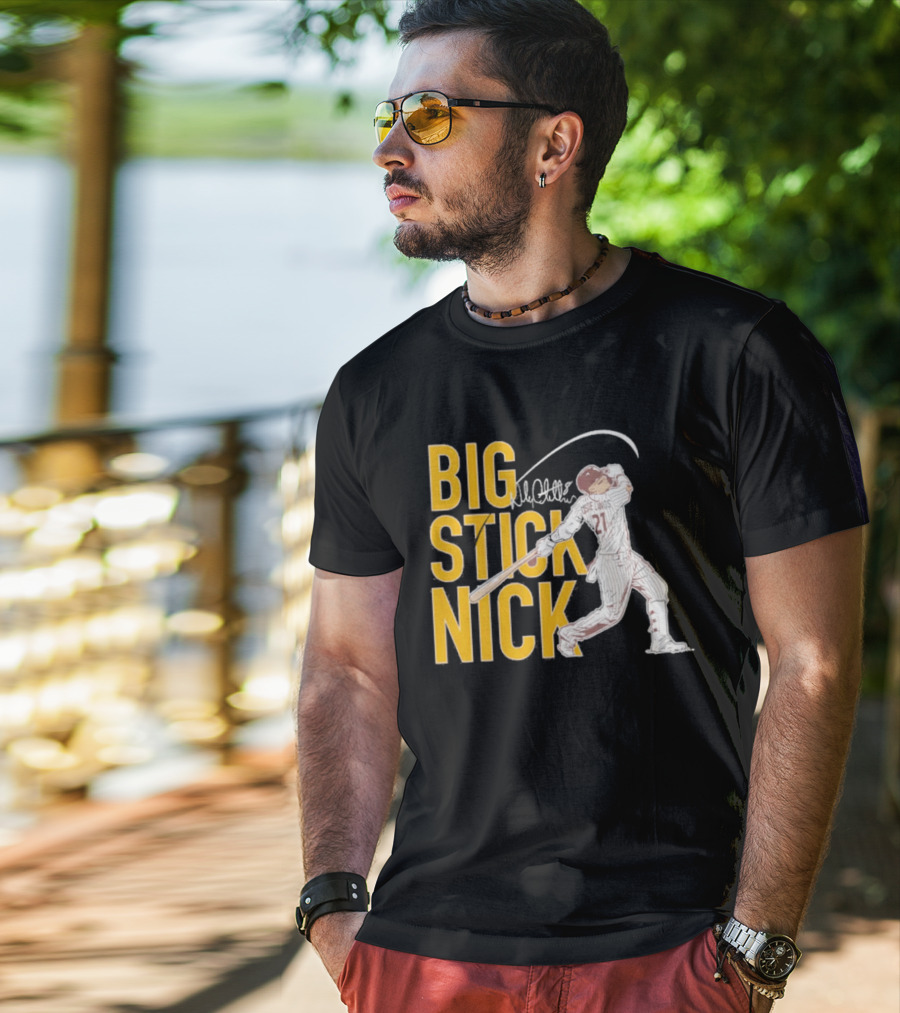 Big Stick Nick Castellanos Padres Baseball T-Shirt