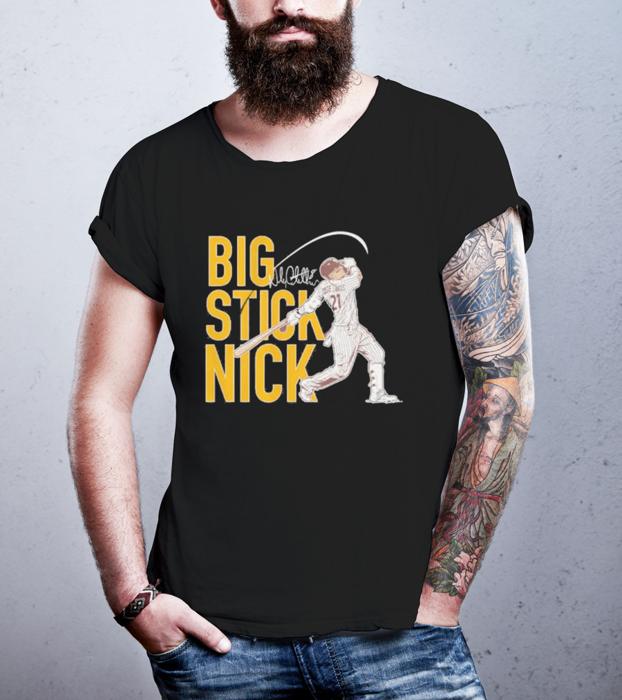 Big Stick Nick Castellanos Padres Baseball T-Shirt