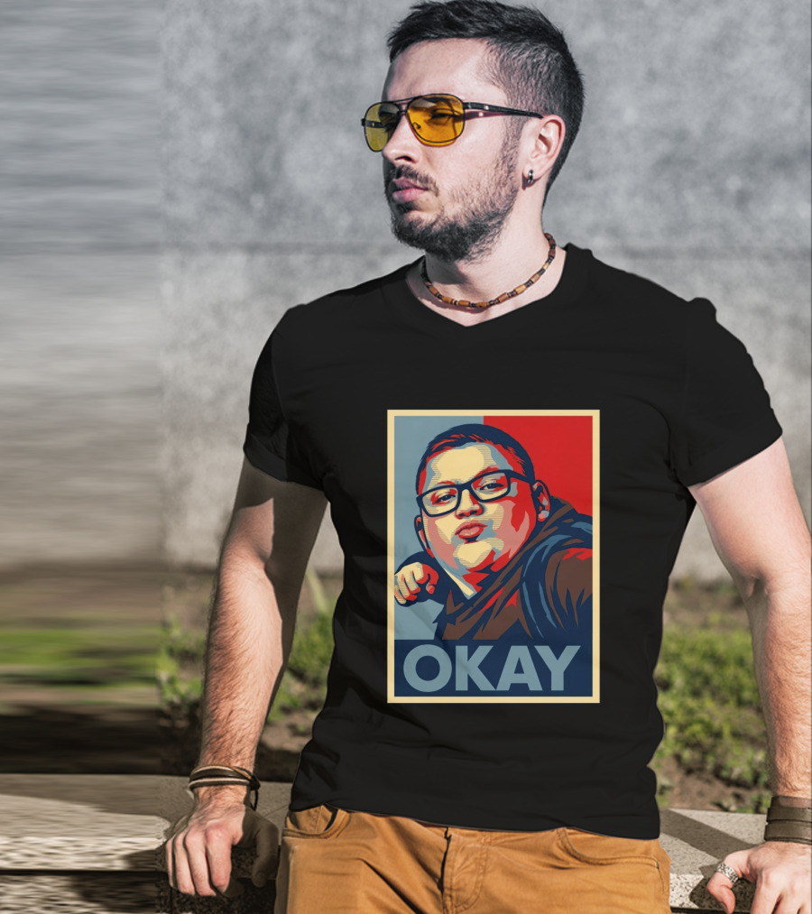 Okay Punch Kid Meme T-Shirt