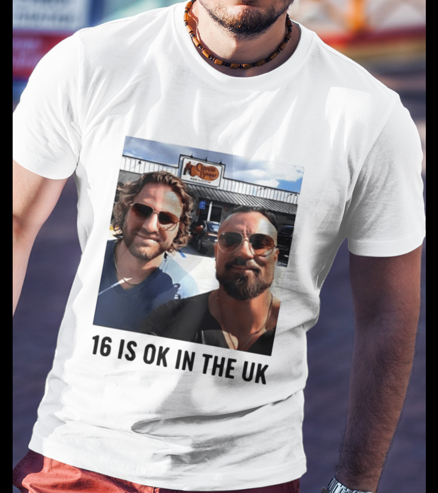 Adam Page Marty Scurll Cracker Barrel 16 Is OK In The UK T-Shirt