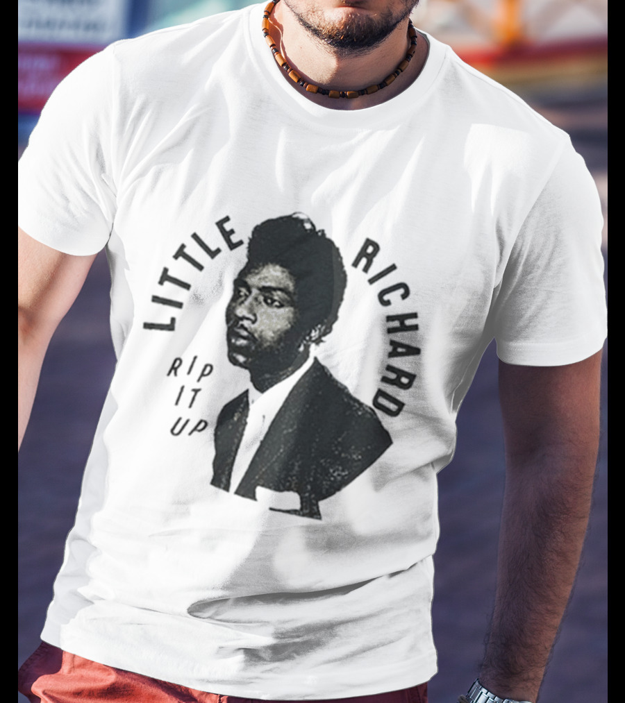 Little Richard Rip It Up Vintage Style Iconic Music T-Shirt