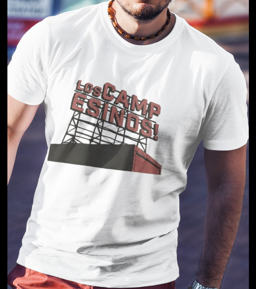 Los Campesinos Retro Marquee Sign T-Shirt
