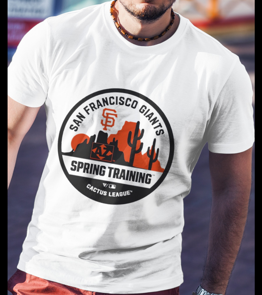 San Francisco Giants Spring Training Cactus League Luxe Knit Levelwear T-Shirt