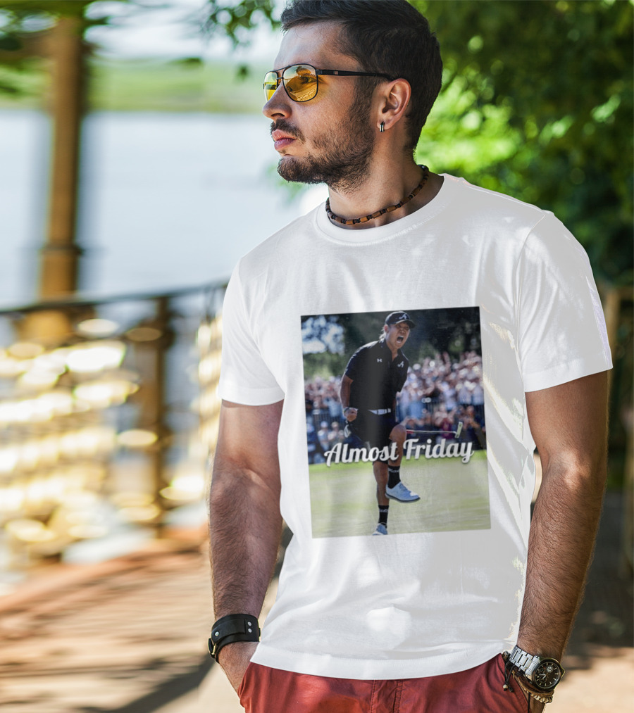 Anthony Kim Almost Friday Golf Comeback Celebration Moment T-Shirt