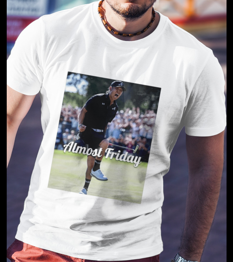 Anthony Kim Almost Friday Golf Comeback Celebration Moment T-Shirt