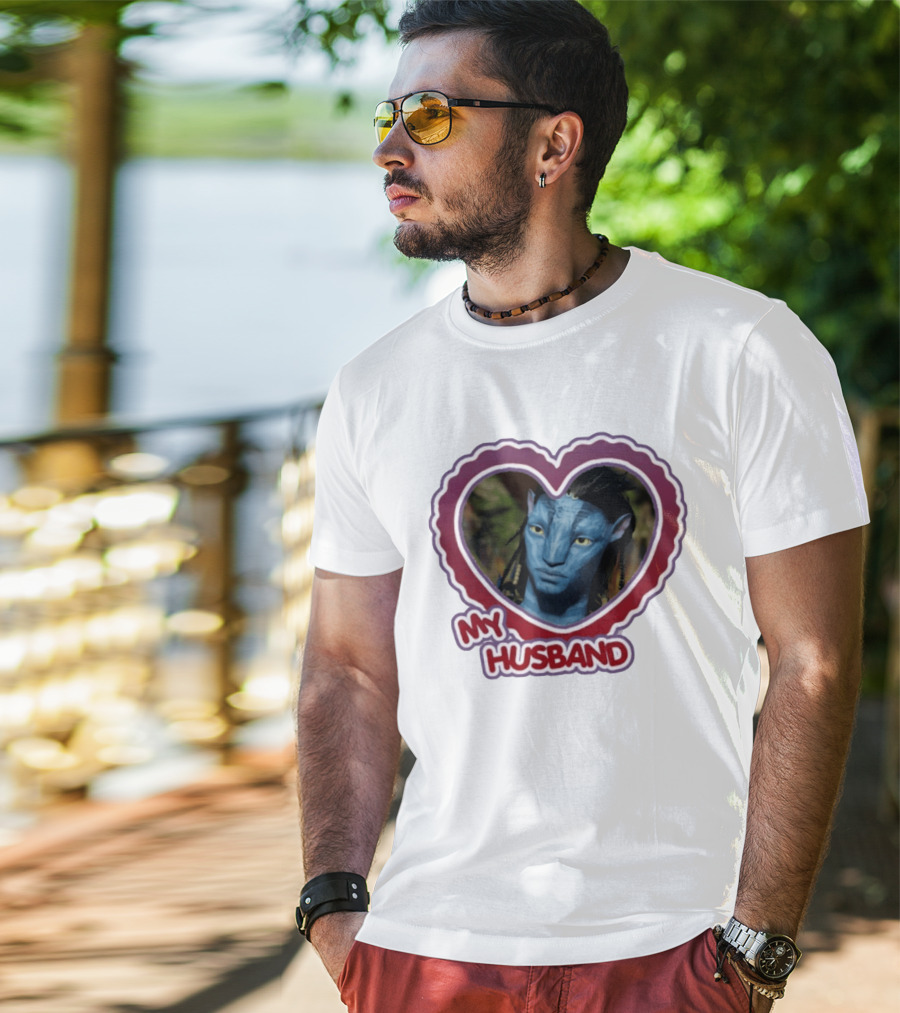 Jake Sully My Husband Avatar Heart Fan Favorite T-Shirt