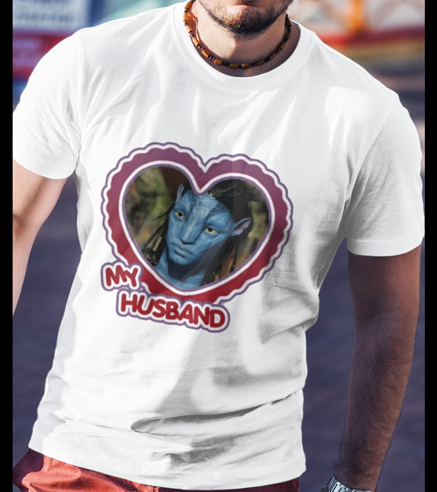 Jake Sully My Husband Avatar Heart Fan Favorite T-Shirt