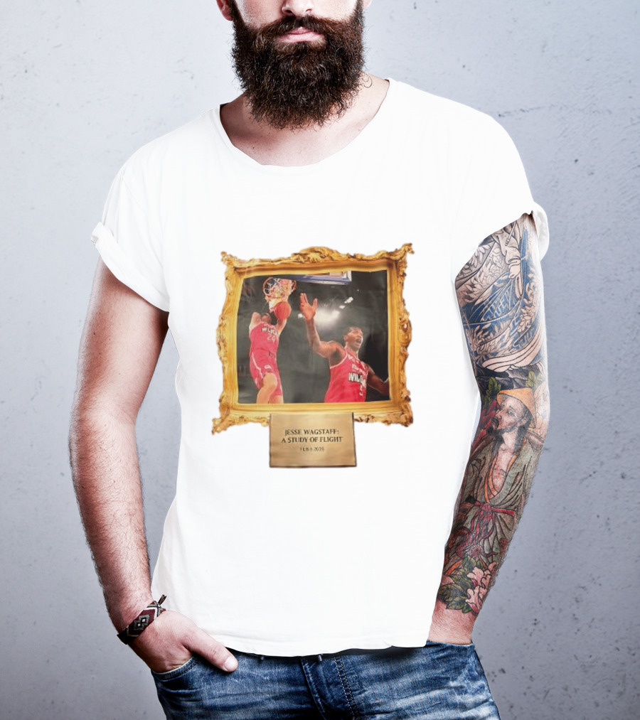Jesse Wagstaff A Study Of Flight Wildcats 2026 T-Shirt