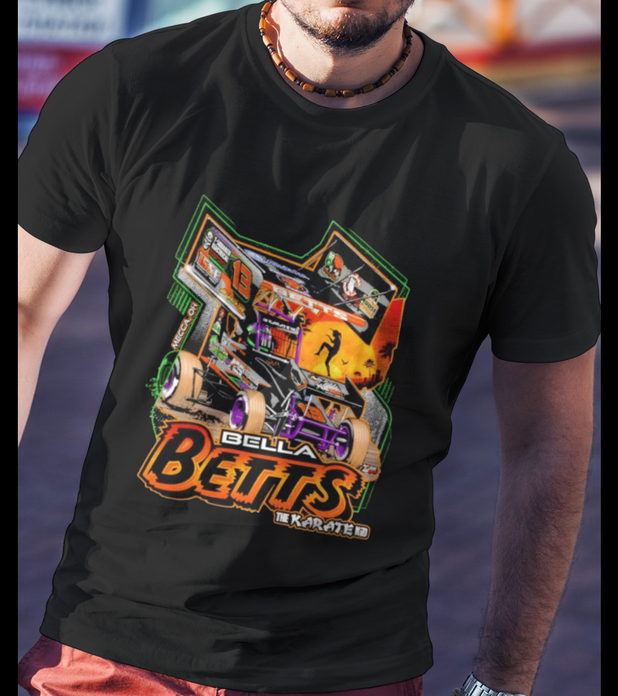 Bella Betts Karate Kid Racing 2026 Season Launch 13 McCreery Competition T-Shirt