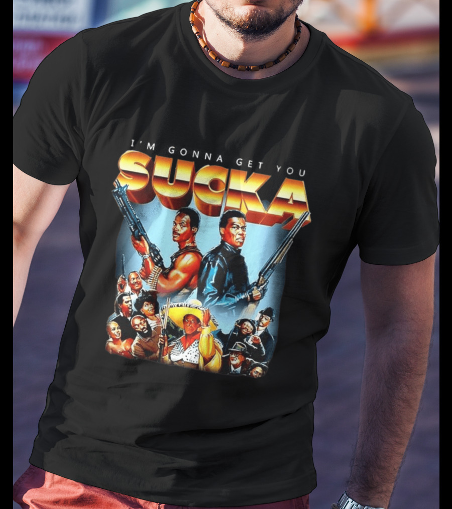 I'm Gonna Git You Sucka 1988 Movie Satirical Comedy T-Shirt