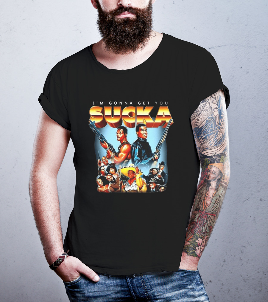 I'm Gonna Git You Sucka 1988 Movie Satirical Comedy T-Shirt
