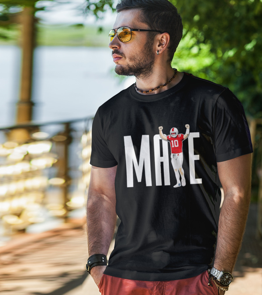 MAYE 10 New England Football Legend In The Making T-Shirt
