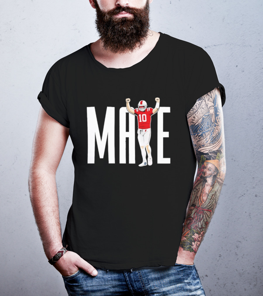 MAYE 10 New England Football Legend In The Making T-Shirt