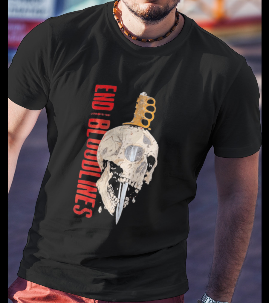 End Bloodlines Skull Dagger T-Shirt
