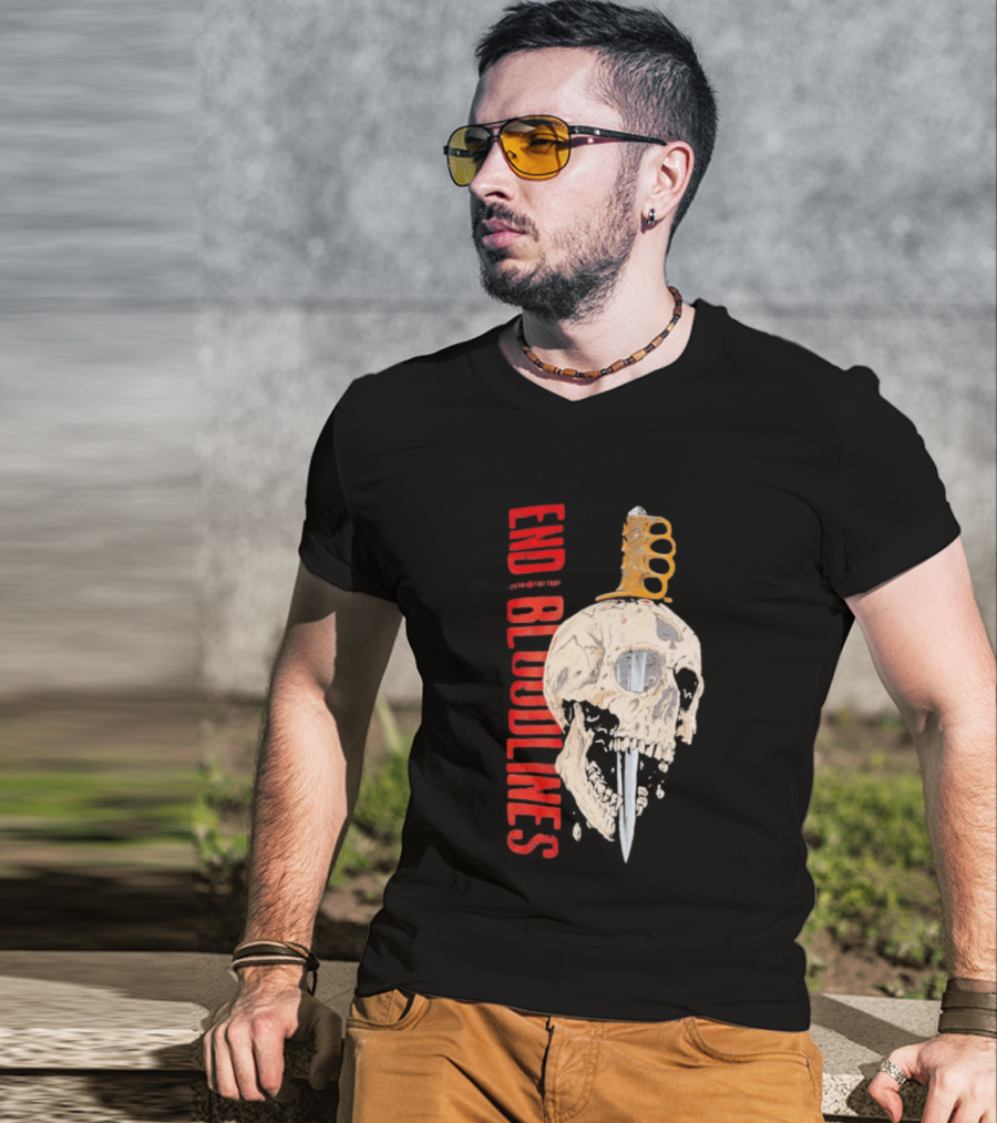 End Bloodlines Skull Dagger T-Shirt