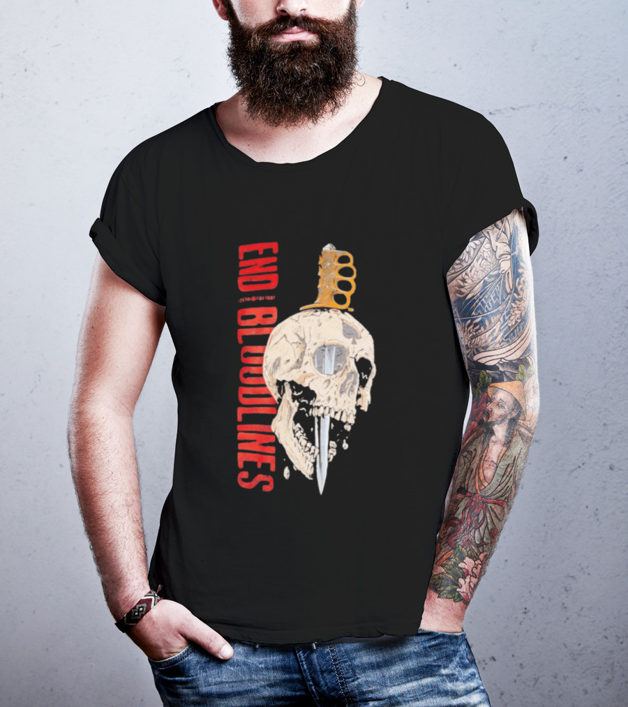 End Bloodlines Skull Dagger T-Shirt
