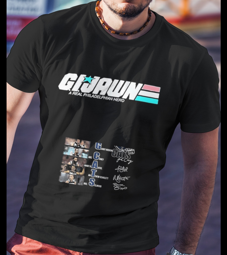 GI Jawn A Real Philadelphia Hero Parody HCATS T-Shirt