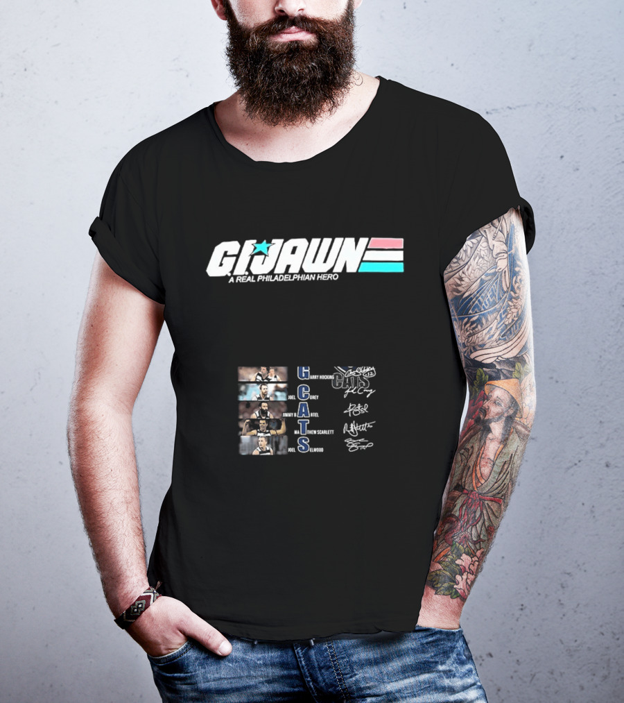 GI Jawn A Real Philadelphia Hero Parody HCATS T-Shirt