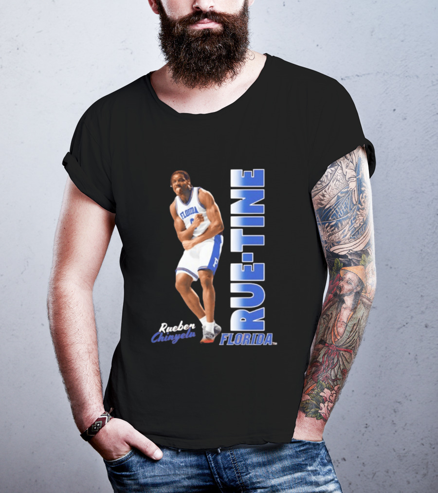 Rueben Chinyelu Florida Gators Rue Tine Basketball T-Shirt