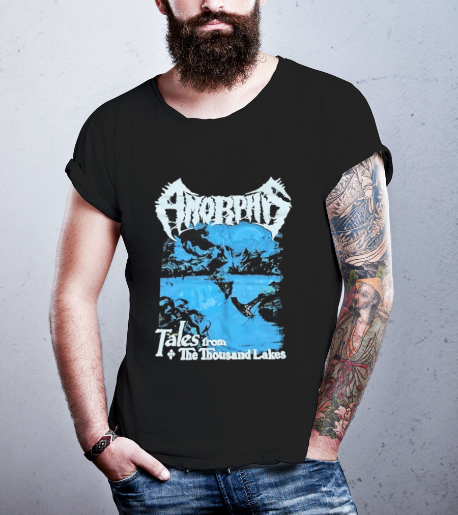 Amorphis Tales From The Thousand Lakes Scenic Landscape T-Shirt