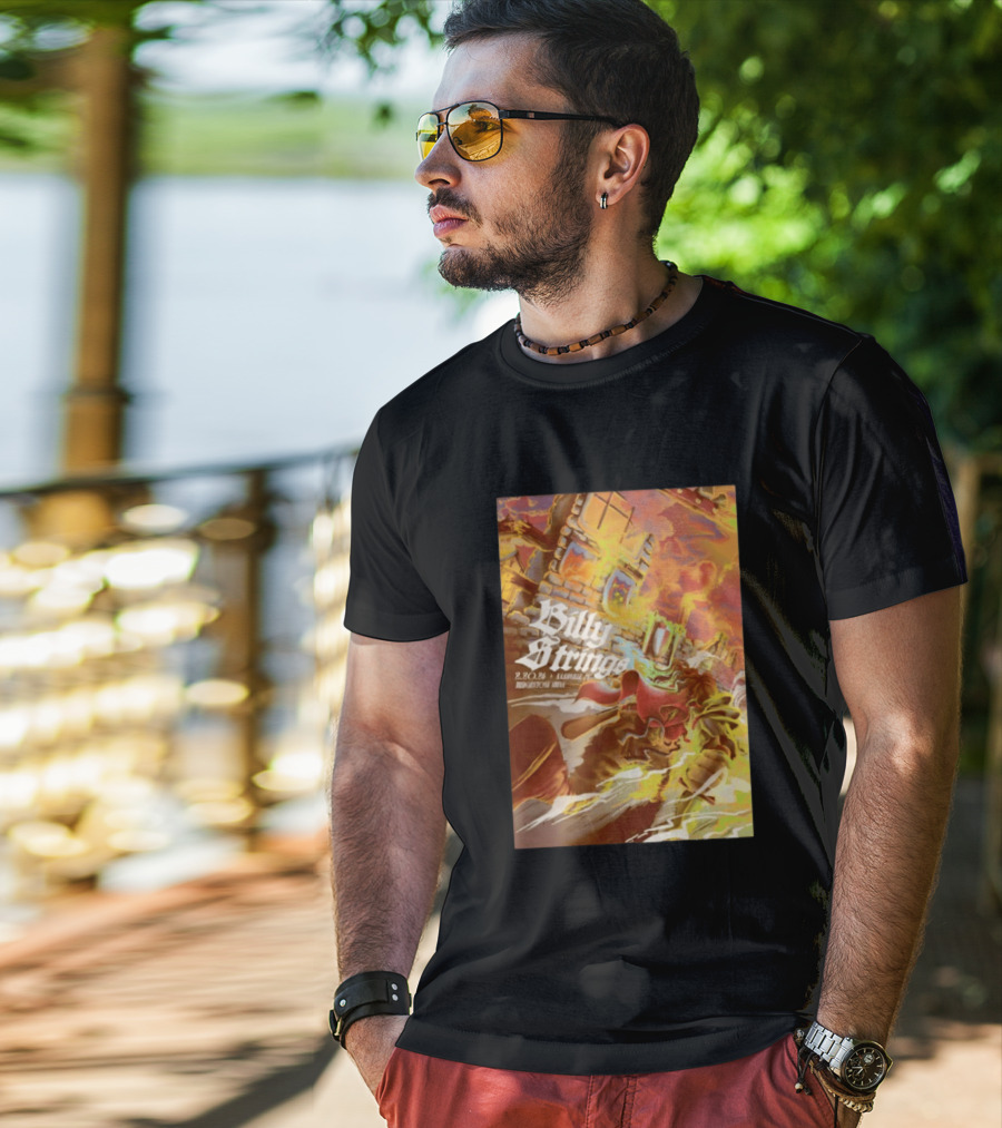 Billy Strings Bridgestone Arena Nashville TN February 20 2026 Castle Fire Fantasy T-Shirt