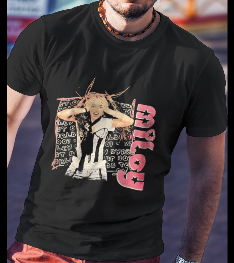 Miley Cyrus Pop Star Vibes T-Shirt