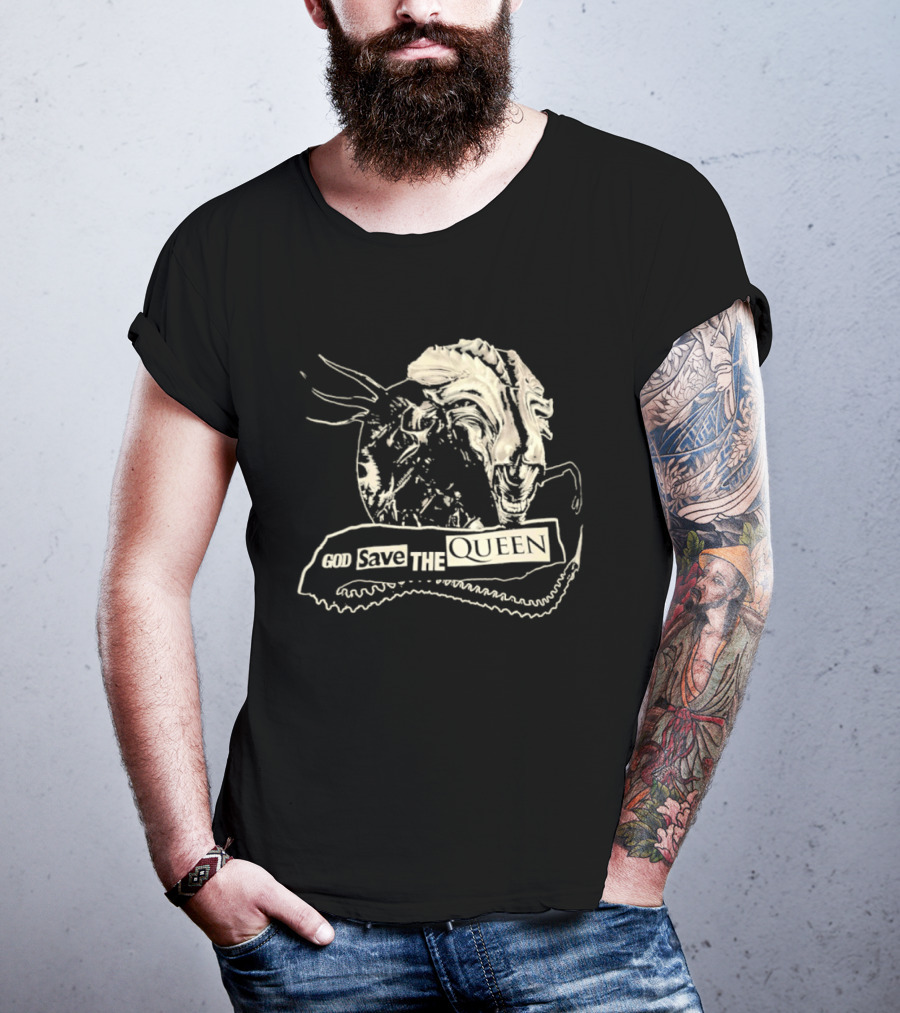God Save The Alien Queen T-Shirt