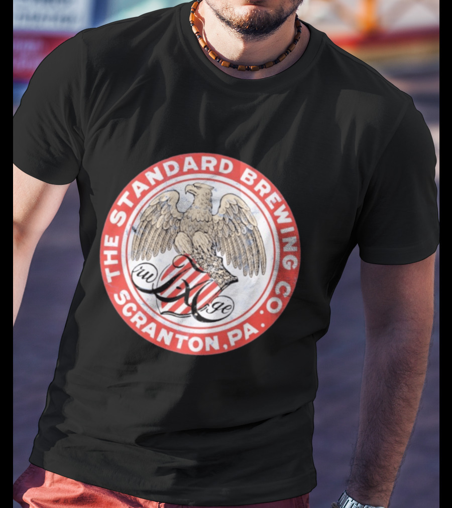 The Standard Brewing Co. Scranton PA Eagle T-Shirt