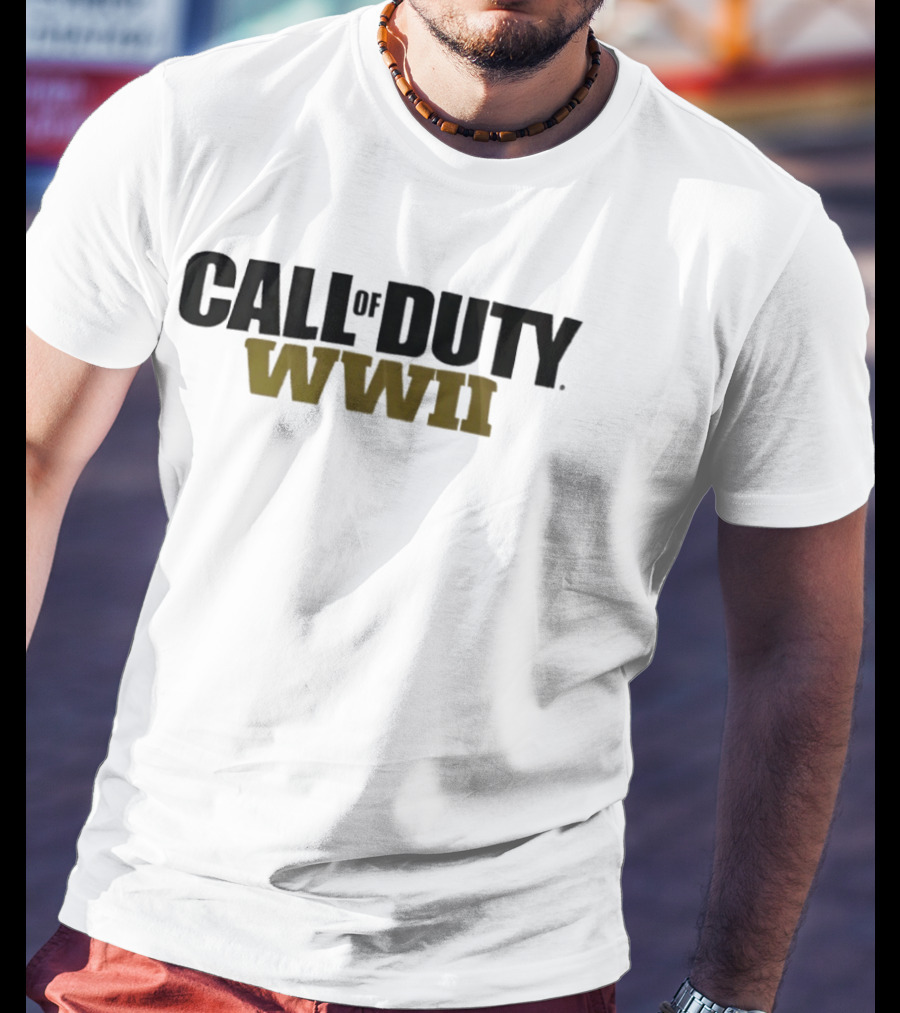 Call Of Duty WWII Gaming Merchandise Iconic Title T-Shirt