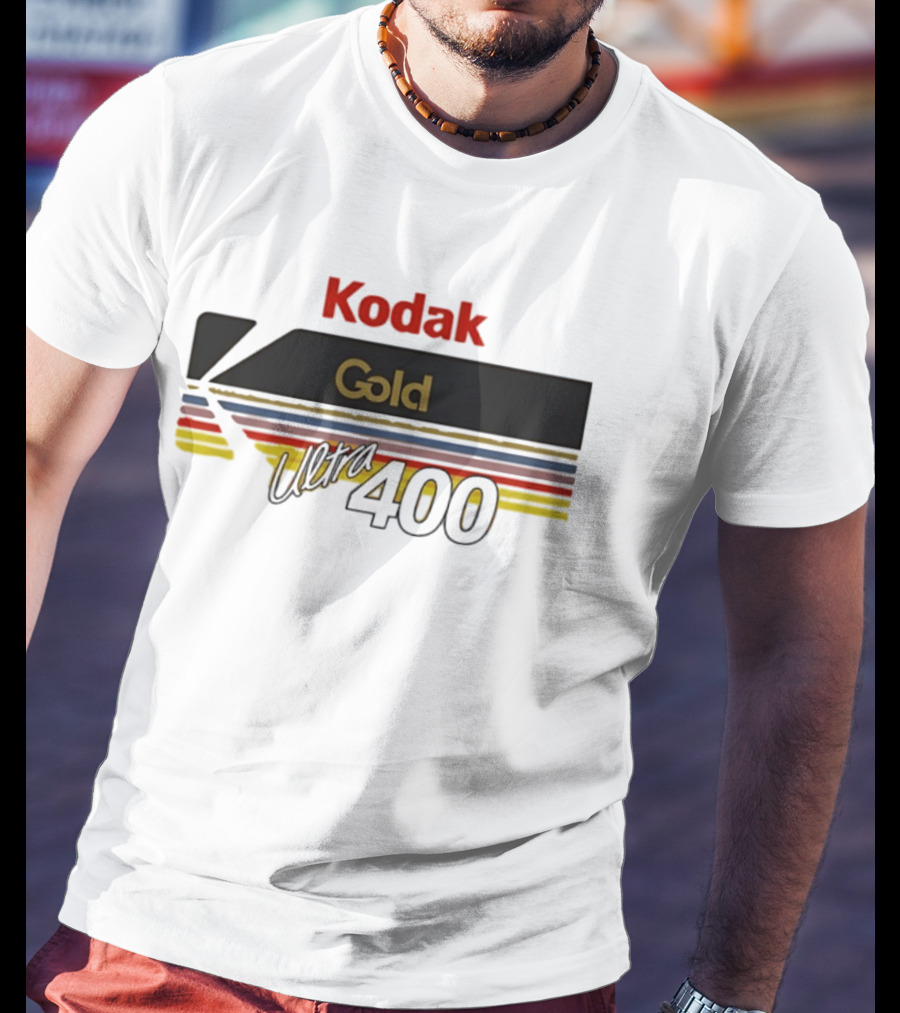 Kodak Gold Ultra 400 Vintage Camera Film T-Shirt