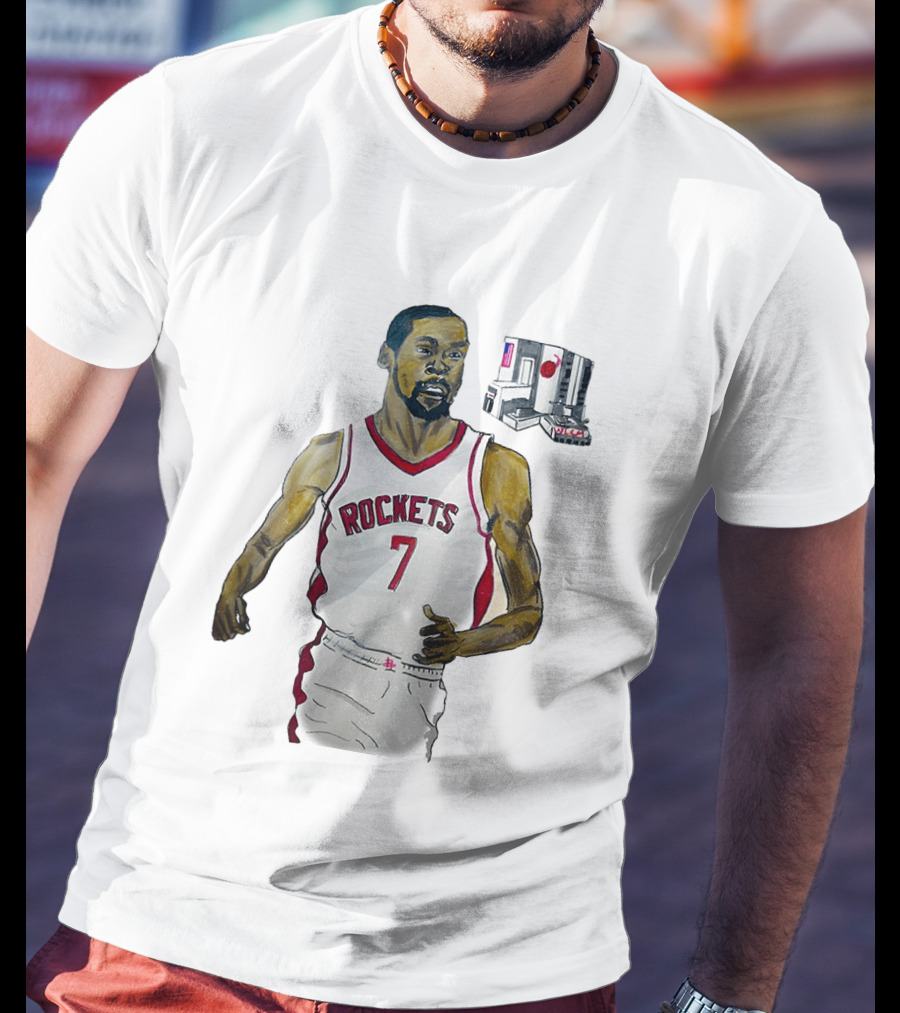 Kevin Durant Rockets Number 7 Basketball Fan T-Shirt