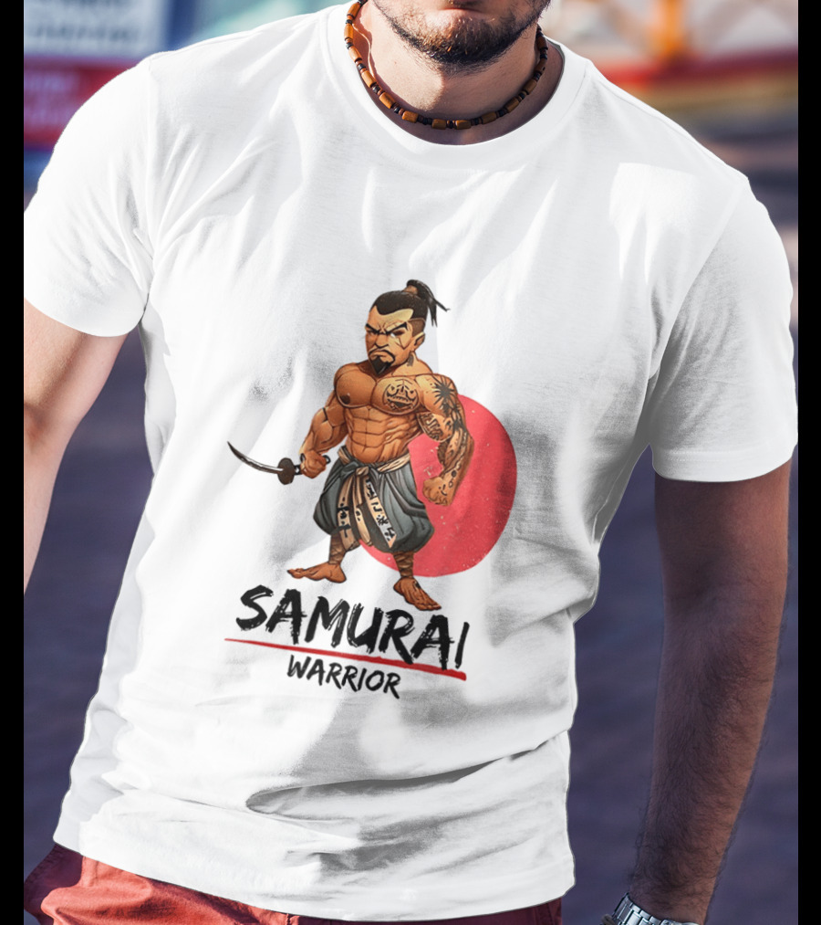 Samurai Warrior Strong Japanese T-Shirt