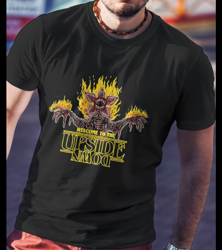 Welcome To The Upside Down Flower Monster T-Shirt