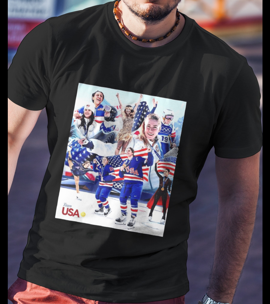 Team USA Dominated Winter Olympics Triumph T-Shirt