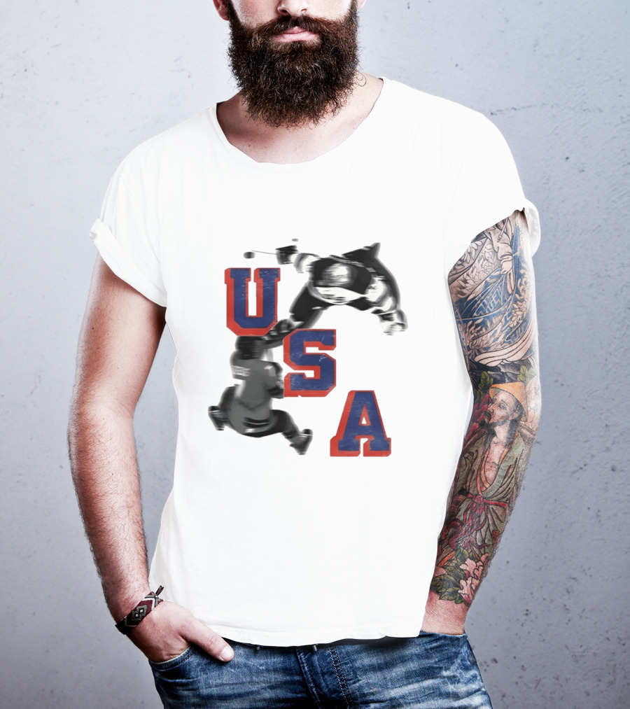 USA Hockey Gold Celebration With Secretary Of Defense Olympic 2026 T-Shirt
