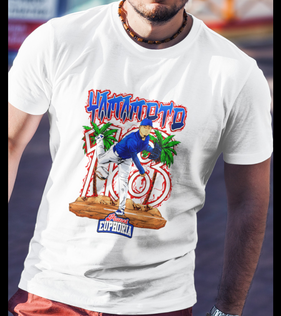 Yamamoto 103 Euphoria Hand Drawn Dodgers T-Shirt