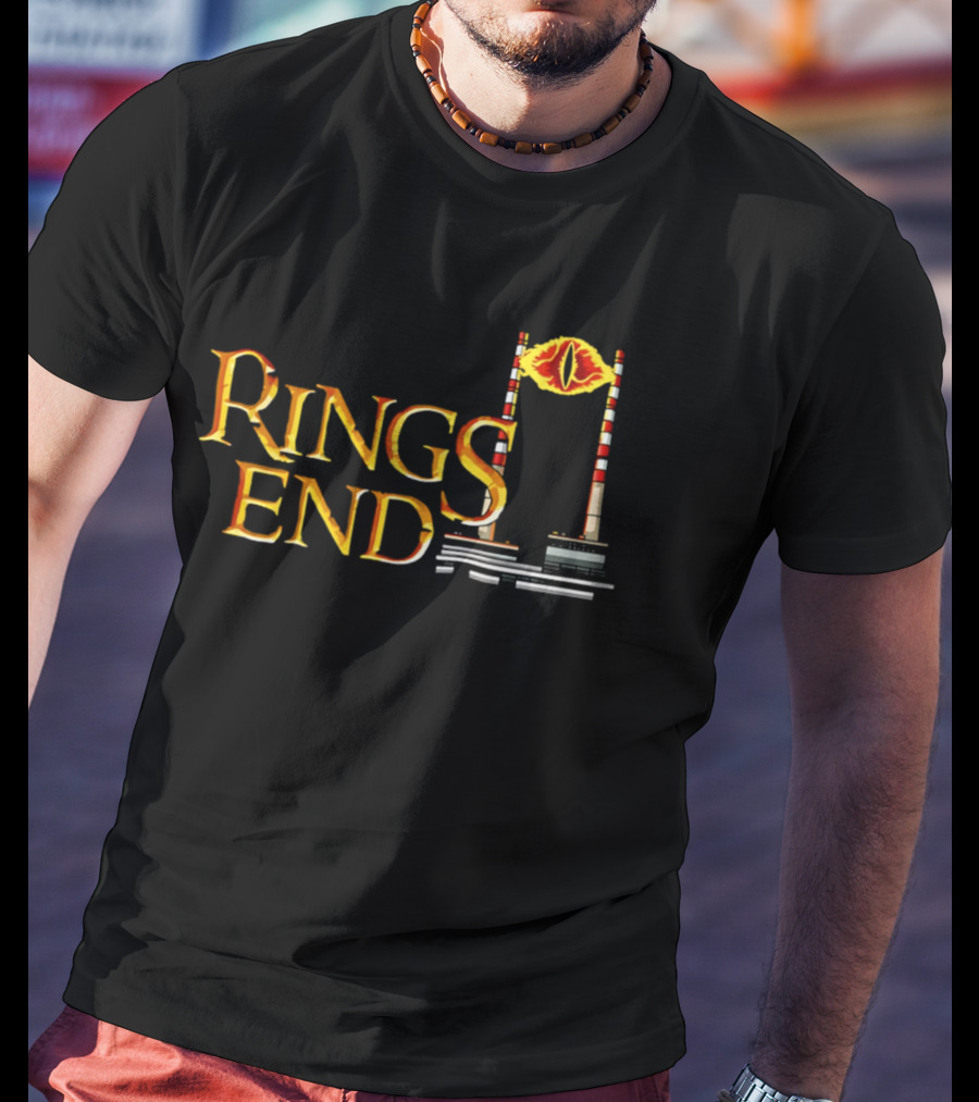 Rings End Sauron Eye Tower T-Shirt