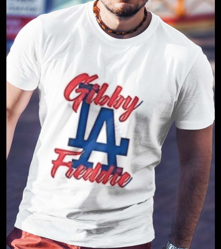 Gibby Freddie LA Dodgers T-Shirt