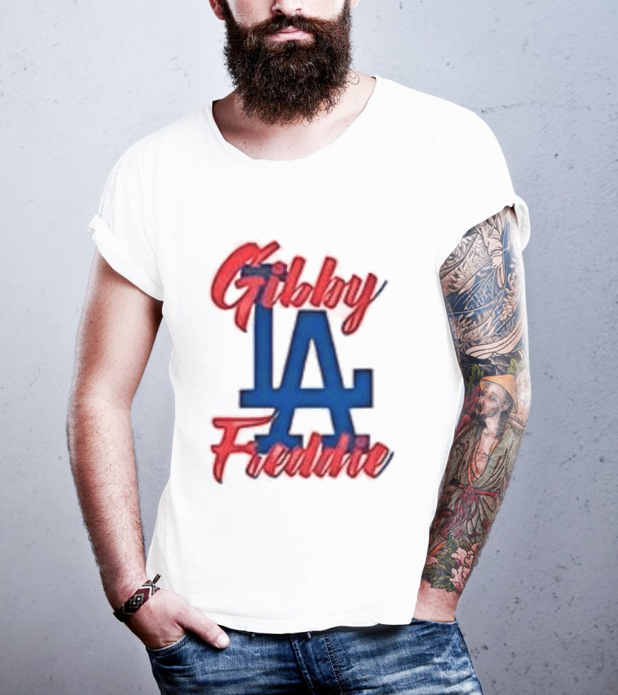 Gibby Freddie LA Dodgers T-Shirt