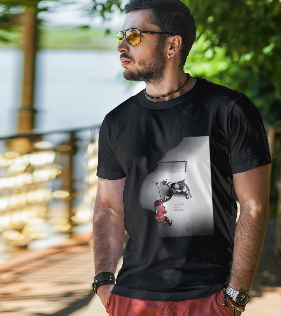 The Save Of A Lifetime Ice Hockey USA Olympics T-Shirt