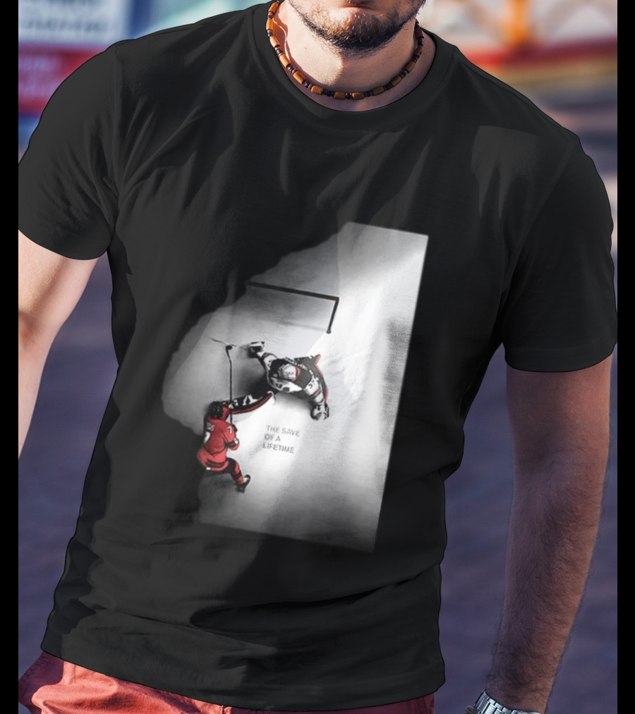 The Save Of A Lifetime Ice Hockey USA Olympics T-Shirt