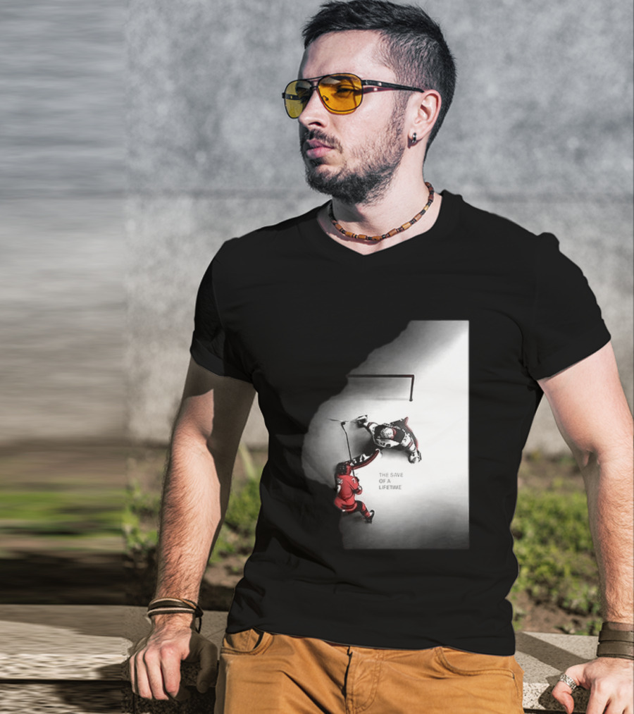 The Save Of A Lifetime Ice Hockey USA Olympics T-Shirt
