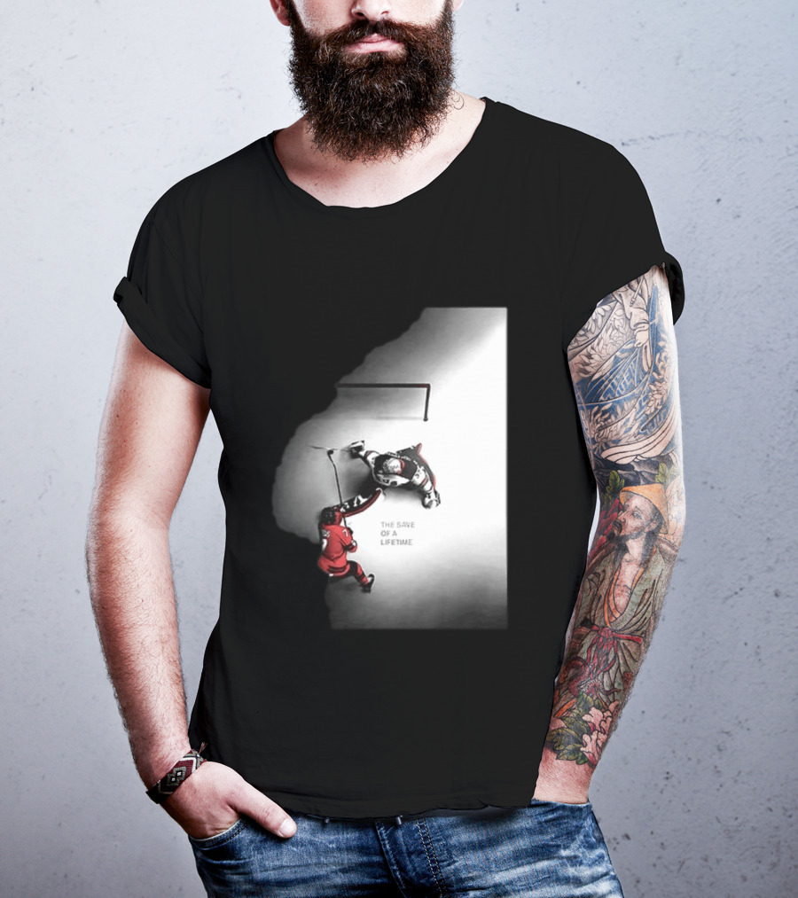 The Save Of A Lifetime Ice Hockey USA Olympics T-Shirt