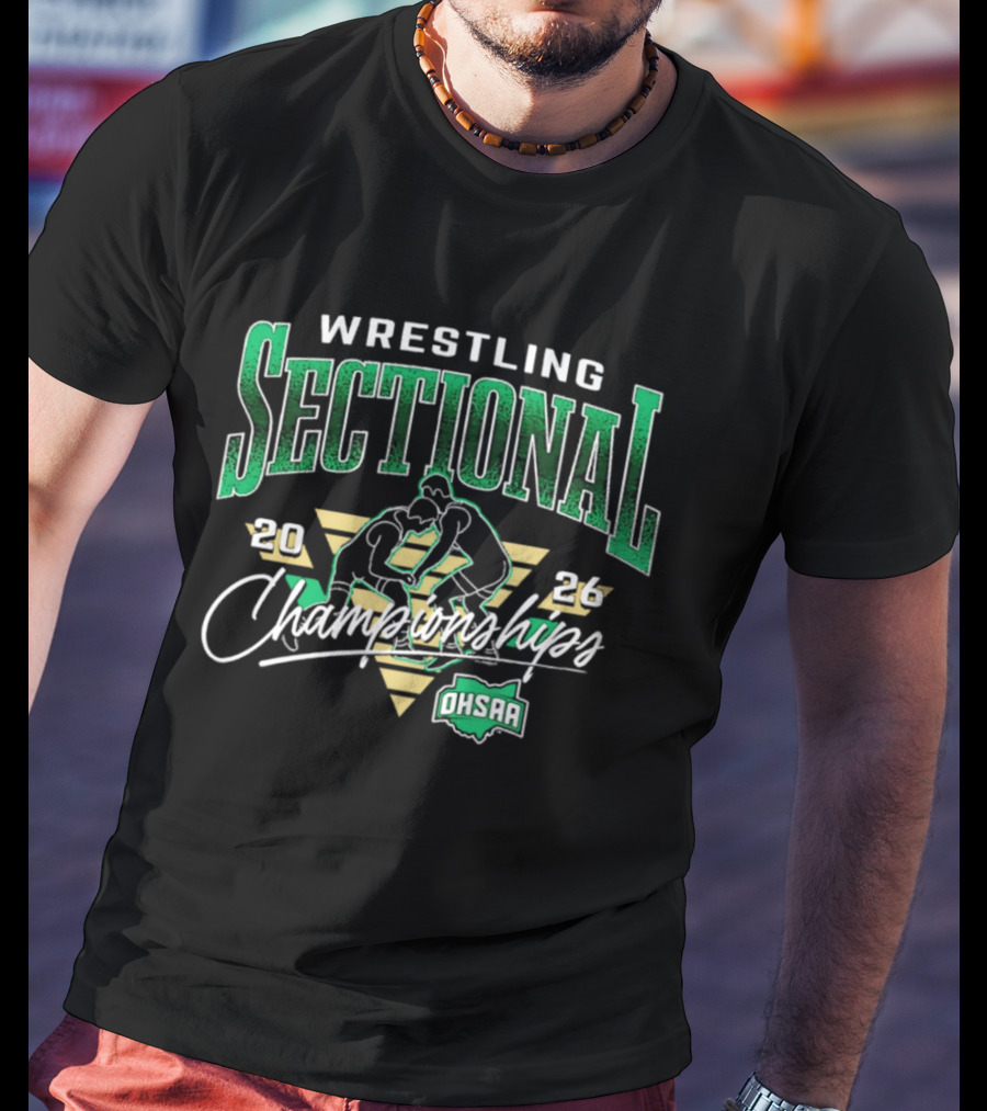 2026 OHSAA Wrestling Sectional Championships T-Shirt